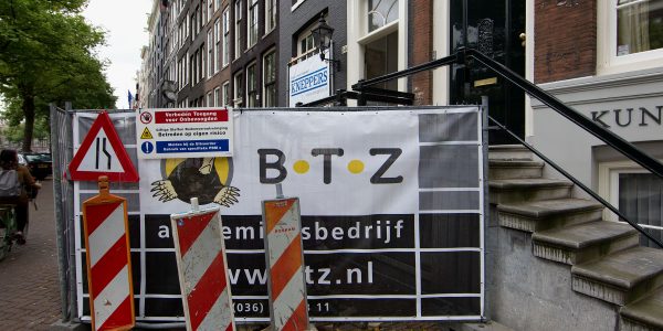 Sloopwerkzaamheden Keizersgracht Amsterdam